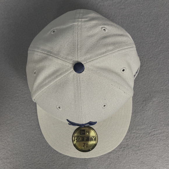Benny Gold "DoughBoy" 5950 Cap 7 3/4 New Era Light Gray 59Fifty Hat - Picture 4 of 11